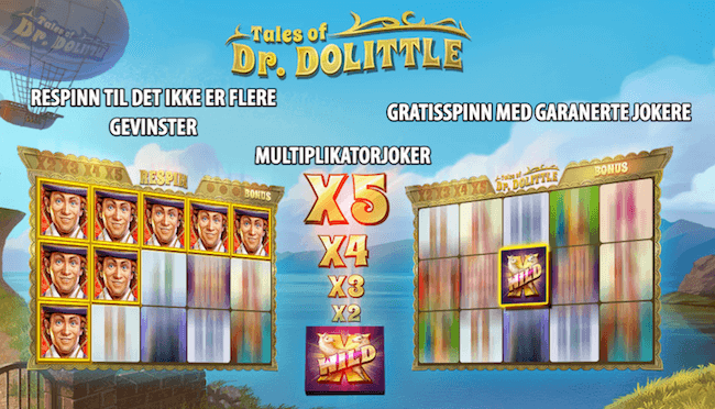 Tales of Dr. Dolittle spilleautomat