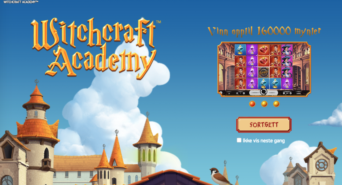 Witchcraft Academy fra NetEnt
